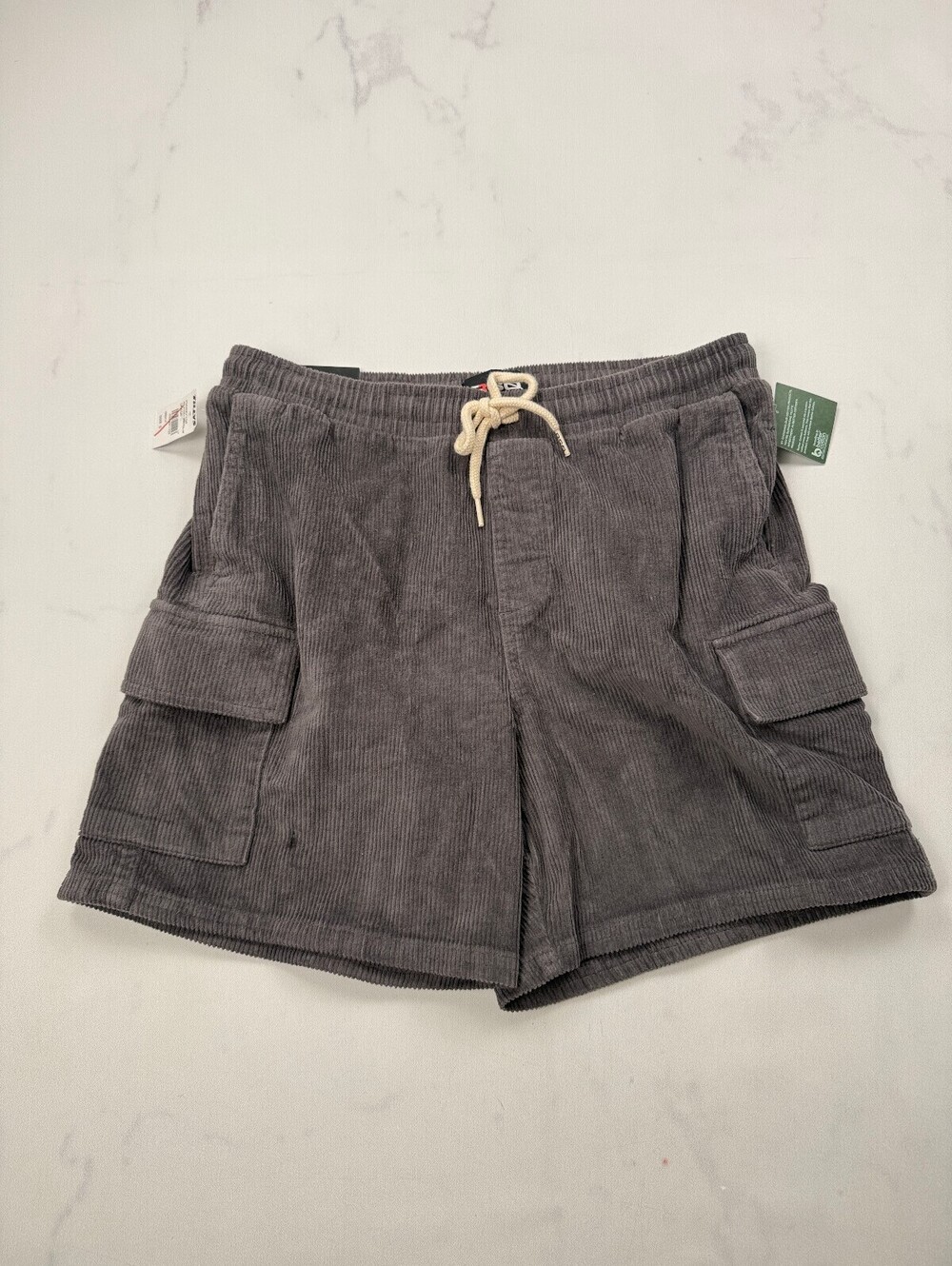 RSQ Pull On Short Cargo Shorts Gray Current Pull-On - Mens S